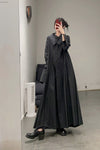 Marc le bihan double collar robe 2130 black